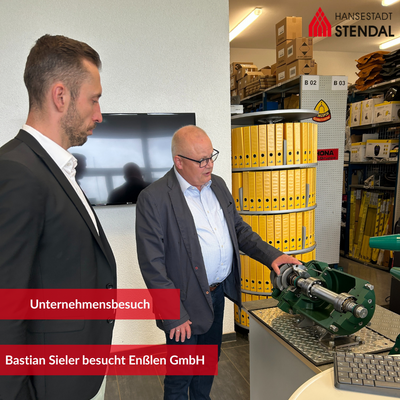 Oberbürgermeister besucht Enßlen GmbH 1