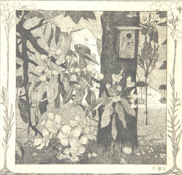 Heinrich Vogeler, Frühling Heinrich Vogler, Frühlingsmorgen Copyright Winckelmann Museum klein