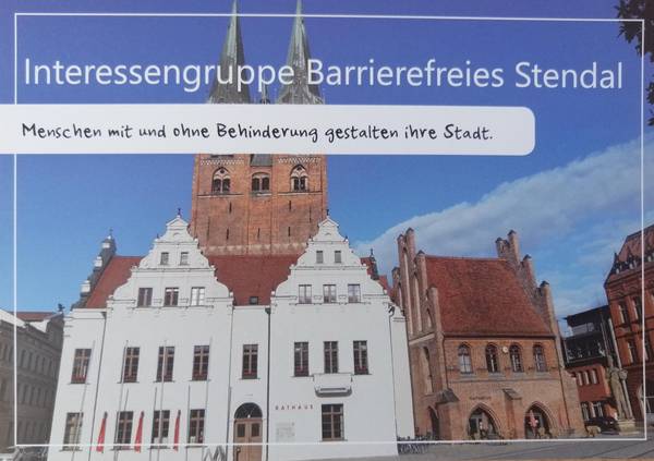 Interessengruppe barrierefreies Stendal- Menschen mitund ohne Behinderung gestalten ihre Stadt 1000015198