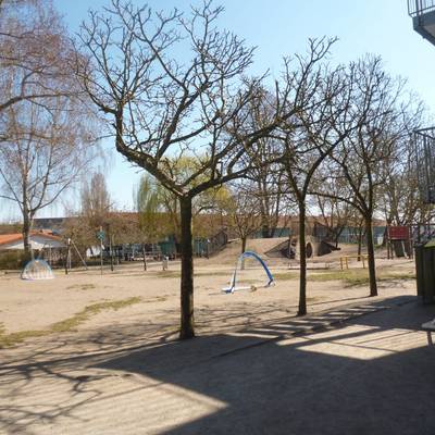 Spielplatz der Kita Nordspatzen