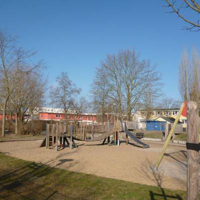 Der Spielplatz der Kita Stadtseeknirpse