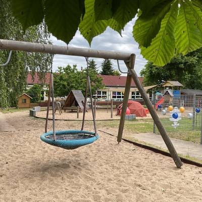 Der Spielplatz der Kita